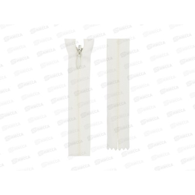 Молния Gamma Спираль G013P 18см неразъёмная потайная Тип 3 сатин №102 кремовый Молния Gamma Спираль G013P 18см неразъёмная потайная Тип 3 сатин №102 кремовый