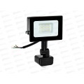 Прожектор светодиодный ПРОГРЕСС ECO с датчиком движения  20Вт  6500К  *50