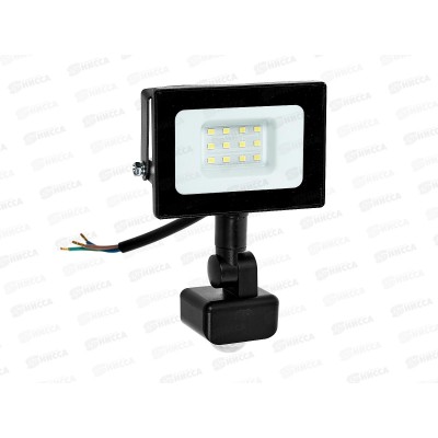 Прожектор светодиодный ПРОГРЕСС ECO с датчиком движения  20Вт  6500К  *50
