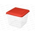 Контейнер д/прод. "Asti" квадрат 1л красный 221100406/04 *20 Контейнер д/прод. "Asti" квадрат 1л красный 221100406/04 *20