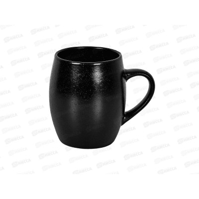 Кружка 430мл &quotBLACK STONE&quot керамическая, 0540157  *12/36