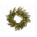 Венок хвойный декоративный Золотые моменты, d45х8см, 29НН149 АТМ Венок хвойный декоративный Золотые моменты, d45х8см, 29НН149 АТМ