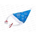 Колпак новогодний Снегурочки с косичками р. 56, цвет: синий, SYMZA-0622054 АТМ Колпак новогодний Снегурочки с косичками р. 56, цвет: синий, SYMZA-0622054 АТМ