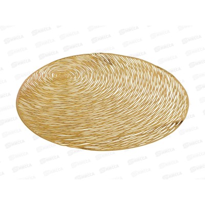 Салфетка сервировочная "Ajoure" (золото) d=38см, 9903106 *4 Салфетка сервировочная "Ajoure" (золото) d=38см, 9903106 *4