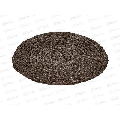 Салфетка сервировочная (плейсмат) &quotCasual line&quot (коричневая) d=37см, 9903118 *4