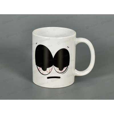Кружка 350мл "Глаза" терморисунок керамика 806-250 г