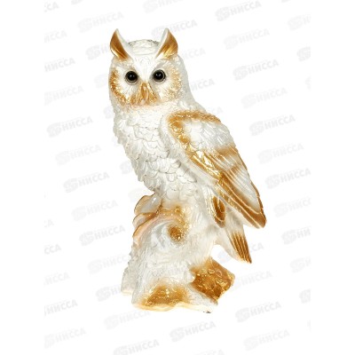 Копилка &quotФилин на бревне бело-золотой&quot (400*190мм) арт.399