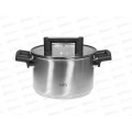Кастрюля Lara Cириус нержавеющая сталь LR02-453 22*13,5см 5,1л индук все вид плит Кастрюля Lara Cириус нержавеющая сталь LR02-453 22*13,5см 5,1л индук все вид плит