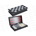 Игра 3 в 1 на магните (шахматы, шашки, нарды) FCJ1344786 (25х25х2см) Игра 3 в 1 на магните (шахматы, шашки, нарды) FCJ1344786 (25х25х2см)
