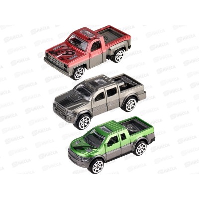 Набор машинок 3шт, 2914999 в пакете Набор машинок 3шт, 2914999 в пакете