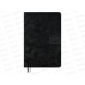 Ежедневник 2026 ФЕН А5 176л. Тиволи глосс кожзам. Черный. 70239  *15