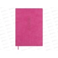 Ежедневник 2026 ФЕН А6 176л. Тиволи глосс кожзам. Малиновый.мягкий переплет 70299 *15