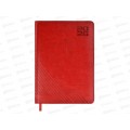 Ежедневник 2026 ФЕН А5 176л. Сариф кожзам.тв.перепл. Красный. 70222