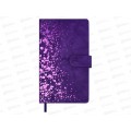 Ежедневник ФЕН 120л. А6+ Тиволи фиолетовый .недат. кожзам 70678 *10 Ежедневник ФЕН 120л. А6+ Тиволи фиолетовый .недат. кожзам 70678 *10
