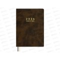 Еженедельник 2026 ФЕН Тиволи делавэ. Коричневый А4 80л., 70328 *20 Еженедельник 2026 ФЕН Тиволи делавэ. Коричневый А4 80л., 70328 *20