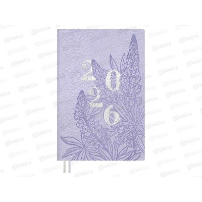 Еженедельник 2026 ФЕН Джут сиреневый. А6+ 96л., 70339 *20