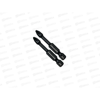 Набор Бит Impact Torsion Ph2*50  2 штуки на блистере, Vertextools, IP-TR-PH2-50-2  *50/400