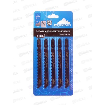 Полотно для электролобзика Vertextools T111C, Т111С *10