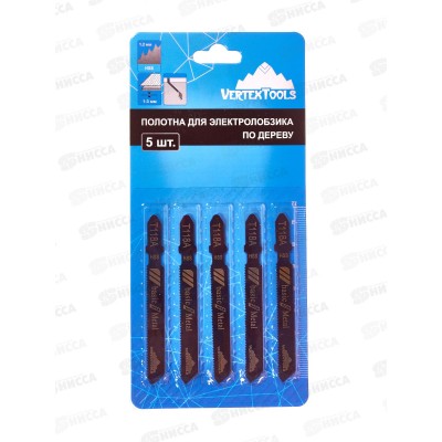 Полотно для электролобзика Vertextools T118A, T118A *10 Полотно для электролобзика Vertextools T118A, T118A *10