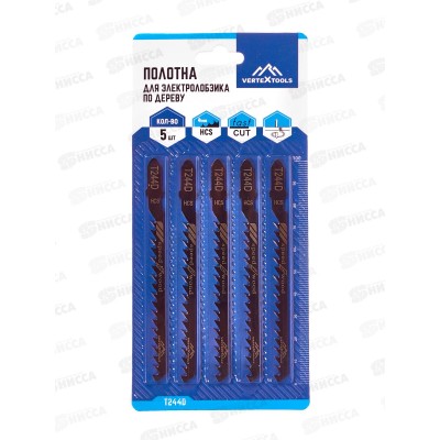 Полотно для электролобзика Vertextools T244D, T244D Полотно для электролобзика Vertextools T244D, T244D