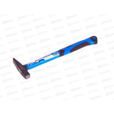 Молоток слесарный 100г, фибергласовая обрезиненная рукоятка, 10-20-100  *12