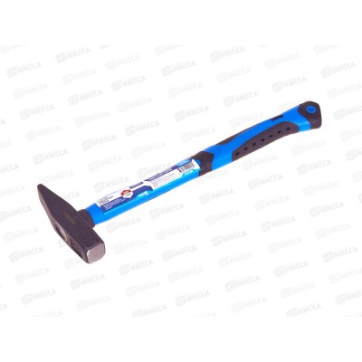 Молоток слесарный 200г, фибергласовая обрезиненная рукоятка, 10-20-200  *12