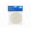 Насадка полировальная под "Липучку", 125мм, короткая плетеная шерстяная нить, 0094-125 *10 Насадка полировальная под "Липучку", 125мм, короткая плетеная шерстяная нить, 0094-125 *10