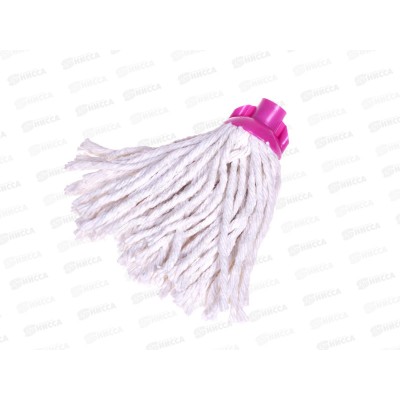 Насадка для швабры МОП круглая. Хлопок 80%, полиэстер 20%, 140г, 300-019 *70 Насадка для швабры МОП круглая. Хлопок 80%, полиэстер 20%, 140г, 300-019 *70