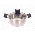 Кастрюля 2,2л SA-P8018 STANDART 18см нерж Кастрюля 2,2л SA-P8018 STANDART 18см нерж