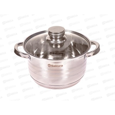 Кастрюля 3,1л SA-P7020 STYLE 20см нержавеющая сталь Кастрюля 3,1л SA-P7020 STYLE 20см нержавеющая сталь