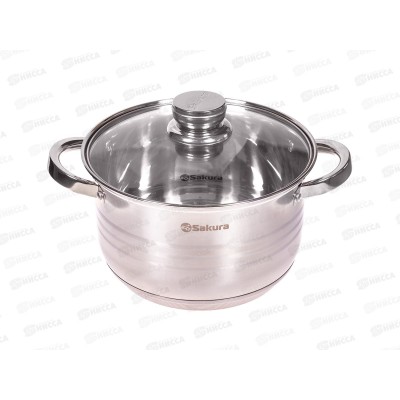 Кастрюля 4,8л SA-P7022 STYLE 22см нерж Кастрюля 4,8л SA-P7022 STYLE 22см нерж