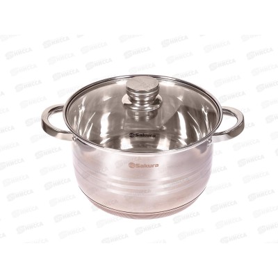 Кастрюля 5,5л SA-P7024 STYLE 24см нерж Кастрюля 5,5л SA-P7024 STYLE 24см нерж