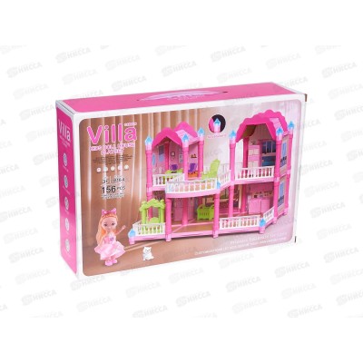 Набор "Дом для кукол" 3102435 с аксессуарами, 156 дет., 23*40*30см в/к Набор "Дом для кукол" 3102435 с аксессуарами, 156 дет., 23*40*30см в/к
