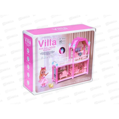 Набор "Дом для кукол" 3102436 с аксессуарами, 83 дет., 16*27*30см в/к Набор "Дом для кукол" 3102436 с аксессуарами, 83 дет., 16*27*30см в/к