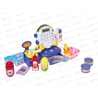 Набор "Касса" 3099143, 31 пред., калькулятор, в коробке 22,5*15,3*11см Набор "Касса" 3099143, 31 пред., калькулятор, в коробке 22,5*15,3*11см