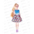 Кукла с аксессуарами 3034149, 4 вида, в коробке 12*5,5*33см