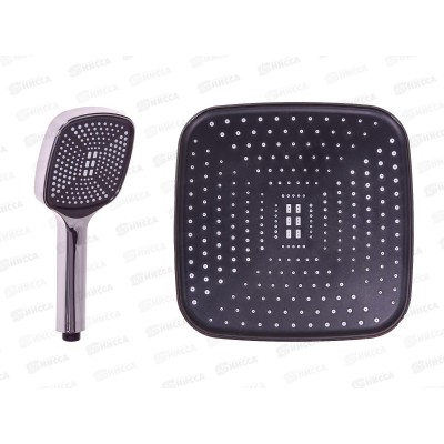 Лейка душевая стационарная &quotподсолнух&quot D22,5  + лейка D10,5, L25, HY5024+HY024