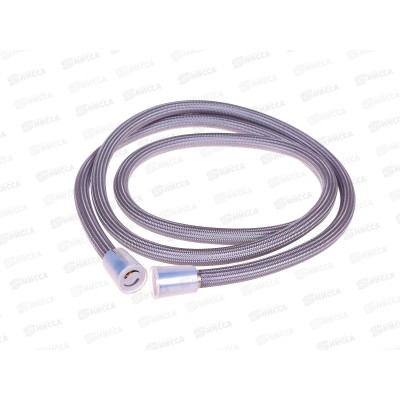 Шланг д/душа имп/имп нейлон серый 2м, 804-N20-SG Шланг д/душа имп/имп нейлон серый 2м, 804-N20-SG