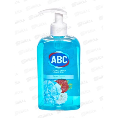 ABC Жидкое мыло Весенний бриз 400мл *12 ABC Жидкое мыло Весенний бриз 400мл *12