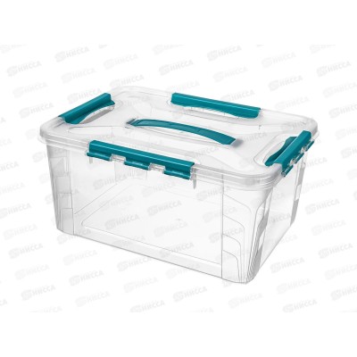 Ящик универс 15,3л &quotGRAND BOX&quot Голубой 433200402 *4 БП