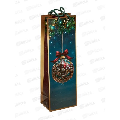 Пакет бум. подарочный НГ 12*36*8,5 0194.640набор по 6шт