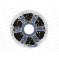 Гирлянда 50м вьюн катушка 500LED синий 8реж 384-230 г Гирлянда 50м вьюн катушка 500LED синий 8реж 384-230 г