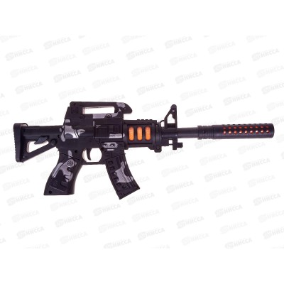 Автомат на батарейках 2351609 свет, звук, в пакете 40*4*15см