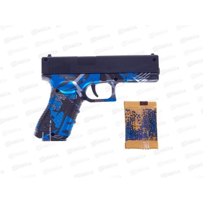 Пистолет стреляющий гидрогелевыми шариками 3103513 в пакете