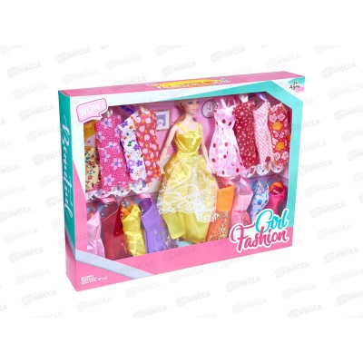 Кукла с аксессуарами 3121764, в коробке 42*32*6см
