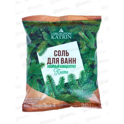 Соль для ванн в пакете Хвойный концентрат Пихта 500г *30