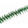 Мишура 2м 9см "Огонек" серебро/зеленый, AL-837-3 *800