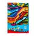 Цветной карт.+цв.бумага А4 Апплика Яракая палитра,  С1832-19*25