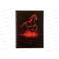 Тетрадь 80л кл. Апплика Огненный конь,греб.С0062-06*52