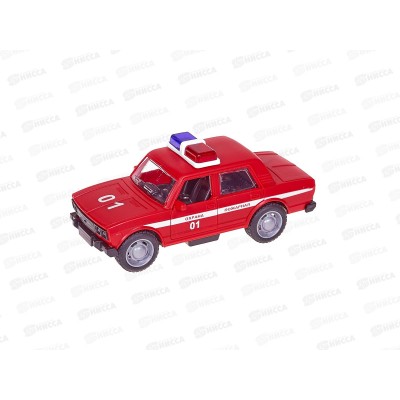 Машинка инерц. М1850-3, &quotПолиция&quot 4 цвета, в пакете 13,5*6,5*6см